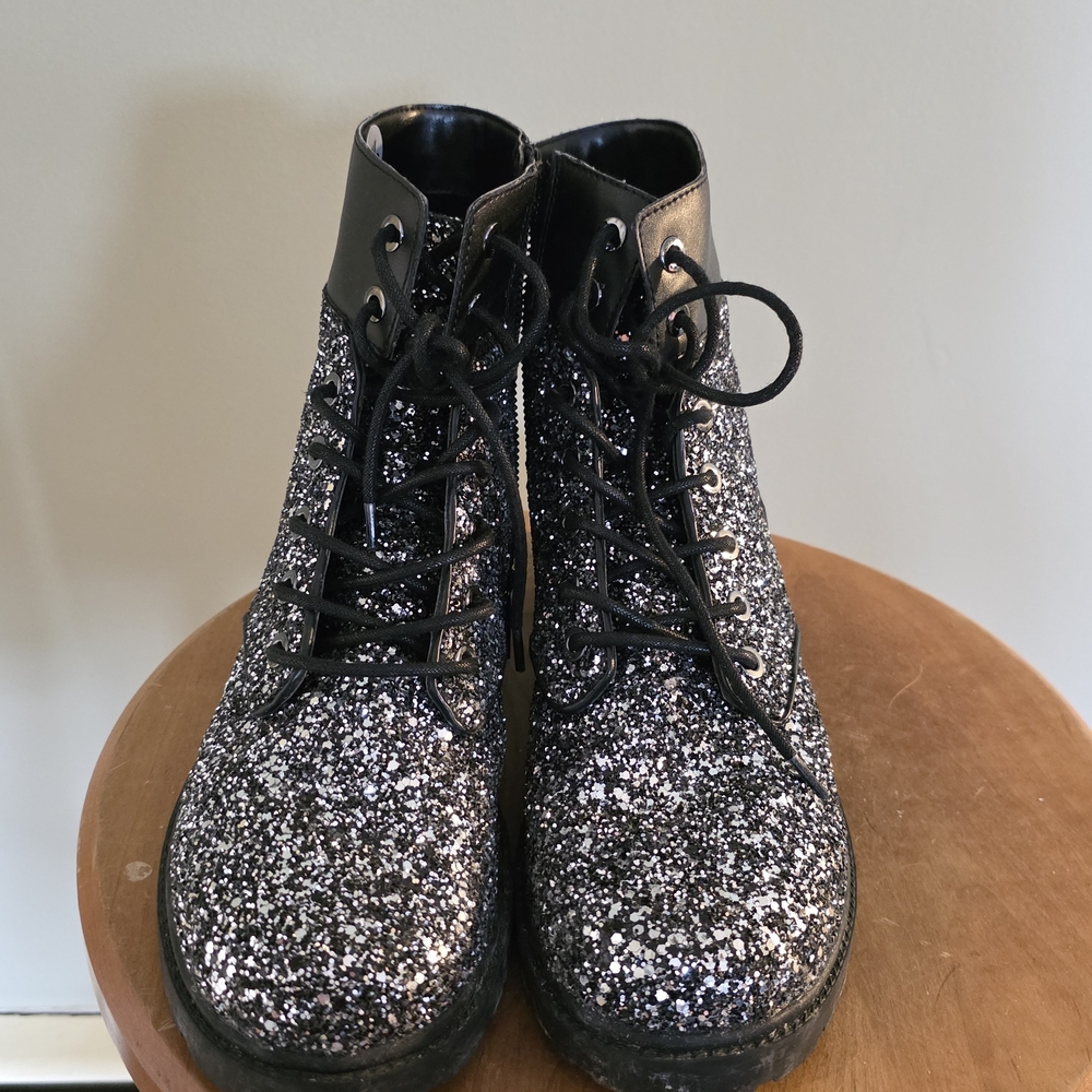 Michael Kors - "Alistair" Glitter Boots